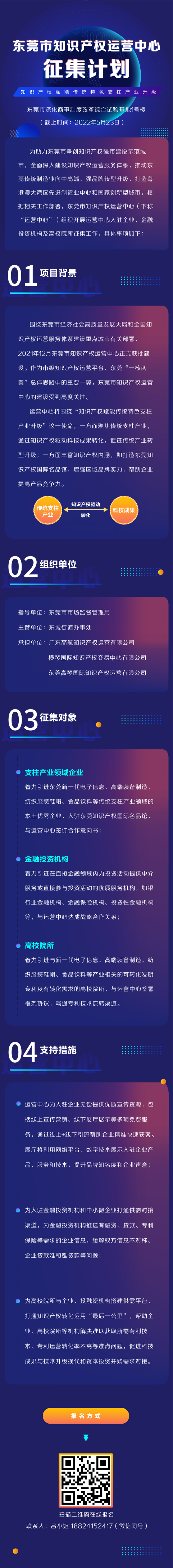 火热征集中！东莞市知识产权运营中心征集入驻单位