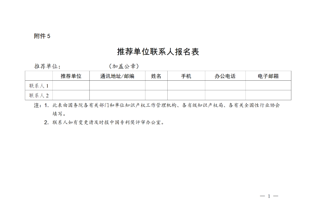 正式开始！国知局关于评选第二十四届中国专利奖通知（全文）
