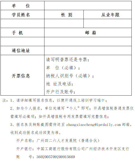 开始报名啦！2022年商标专业人员职业能力提升培训班