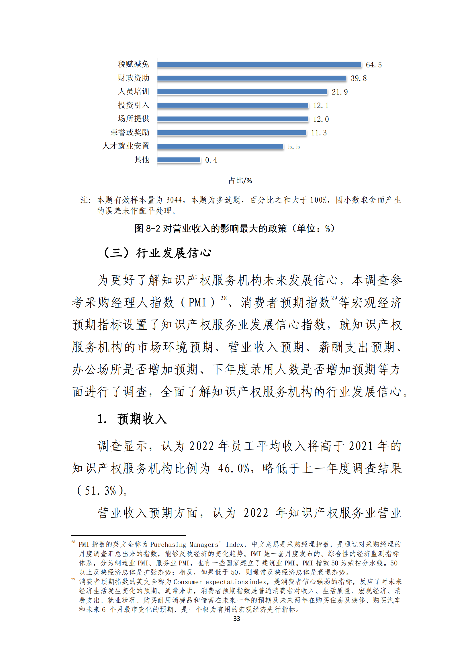 国知局：2021 年知识产权服务业从业人员人均营业收入（即劳动生产率）为 30.5万元/人，同比增长 17.1%丨附报告全文