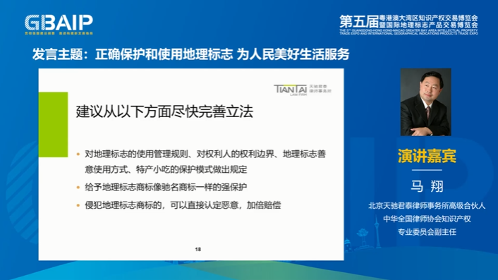 聚焦全球地理标志热点，打造国际高端对话交流平台——第五届知交会暨地博会“湾区地理标志国际论坛”成功举办