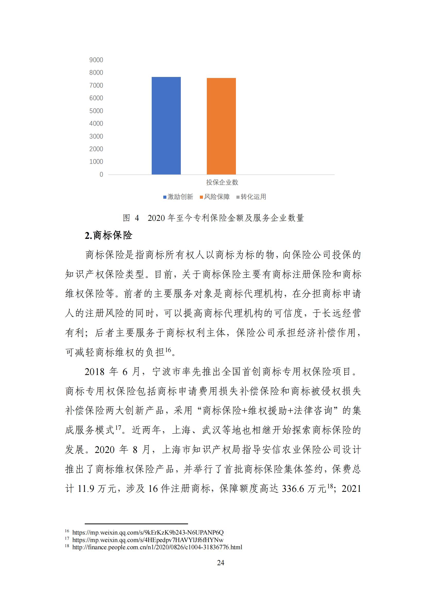 《中国知识产权保险发展白皮书(2022)》：为中国知识产权保险发展提出七大建议