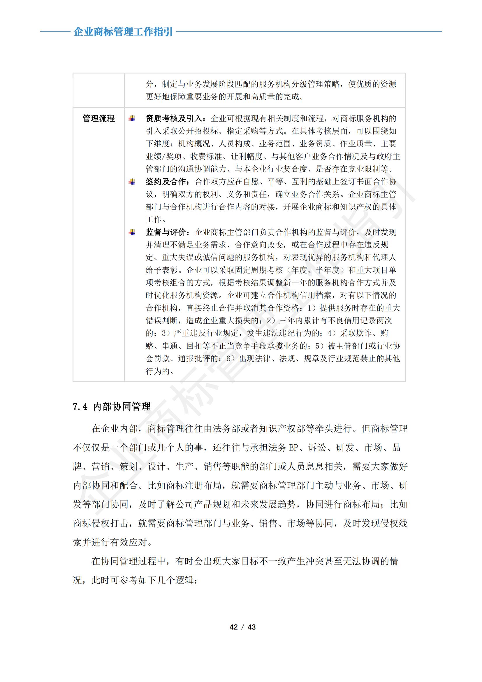 《企业商标管理工作指引》正式发布