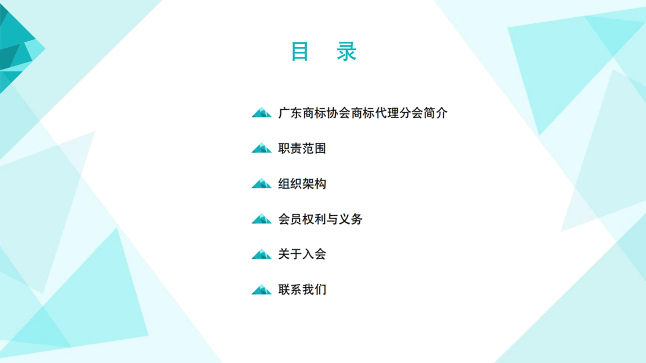 2023年广东商标协会商标代理分会会员须知