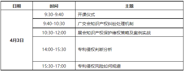 报名！第133届广交会省内交易团知识产权保护业务培训邀您参加