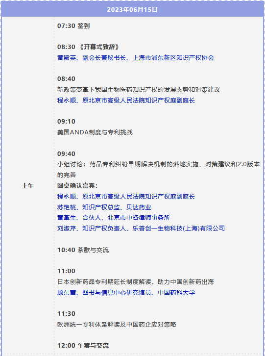 参会送好书！2023亚太生物医药知识产权创新峰会与您相约上海，附参会指南
