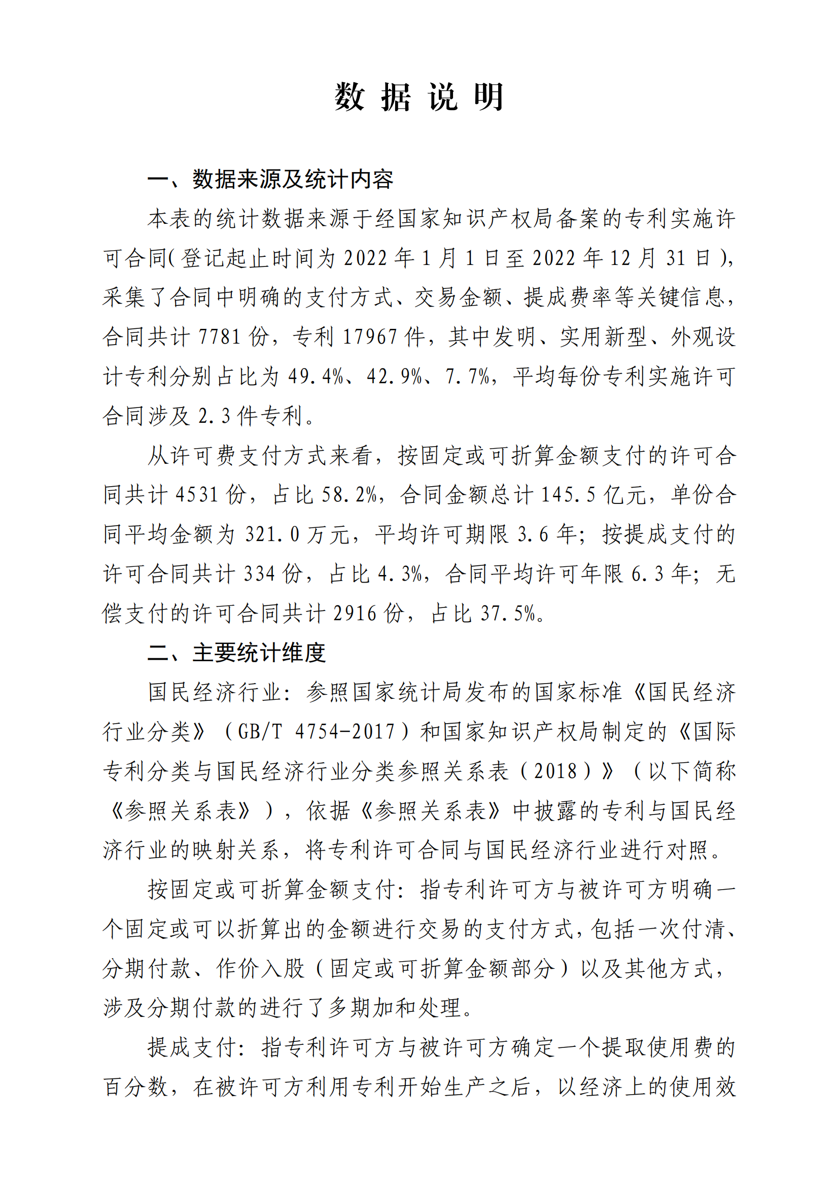 国知局:2022年度及近五年备案的专利实施许可统计数据发布 国知局:2022年度及近五年备案的专利实施许可统计数据发布