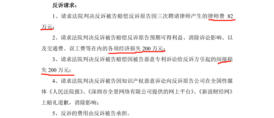 涉案2300万的起诉与反诉，谁会赢？