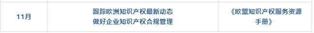 系列活动 | 了解欧洲知识产权动态,集齐全套海外知识产权服务资源手册 系列活动 | 了解欧洲知识产权动态,集齐全套海外知识产权服务资源手册