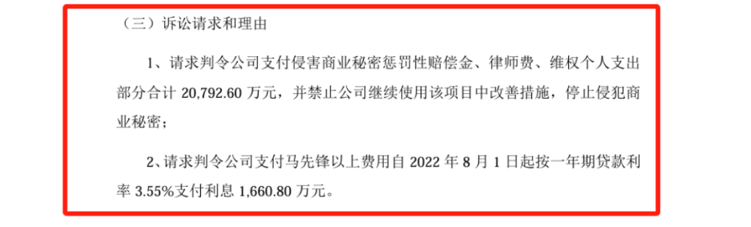 2.2亿！又一起高额索赔的商业秘密诉讼发生