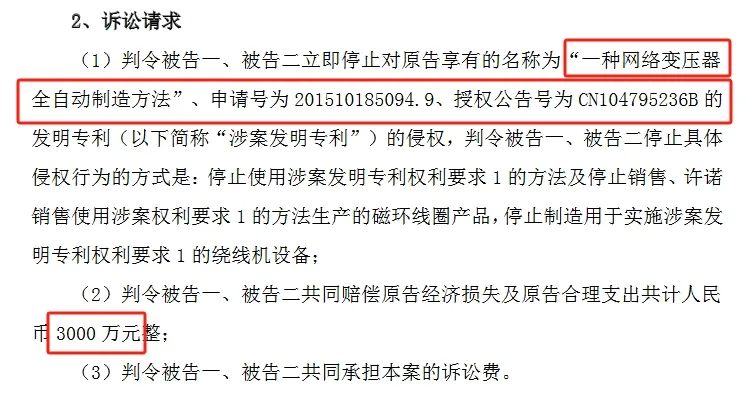 涉案专利全部无效，索赔6000万的专利纠纷撤诉