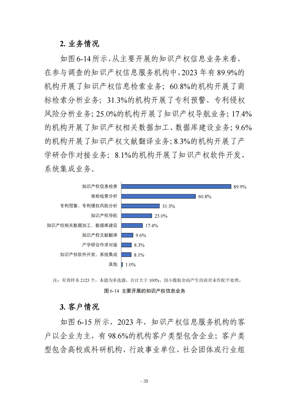 《2024年全国知识产权服务业统计调查报告》：知识产权从业人员人均营业收入28.9万元/人｜附全文