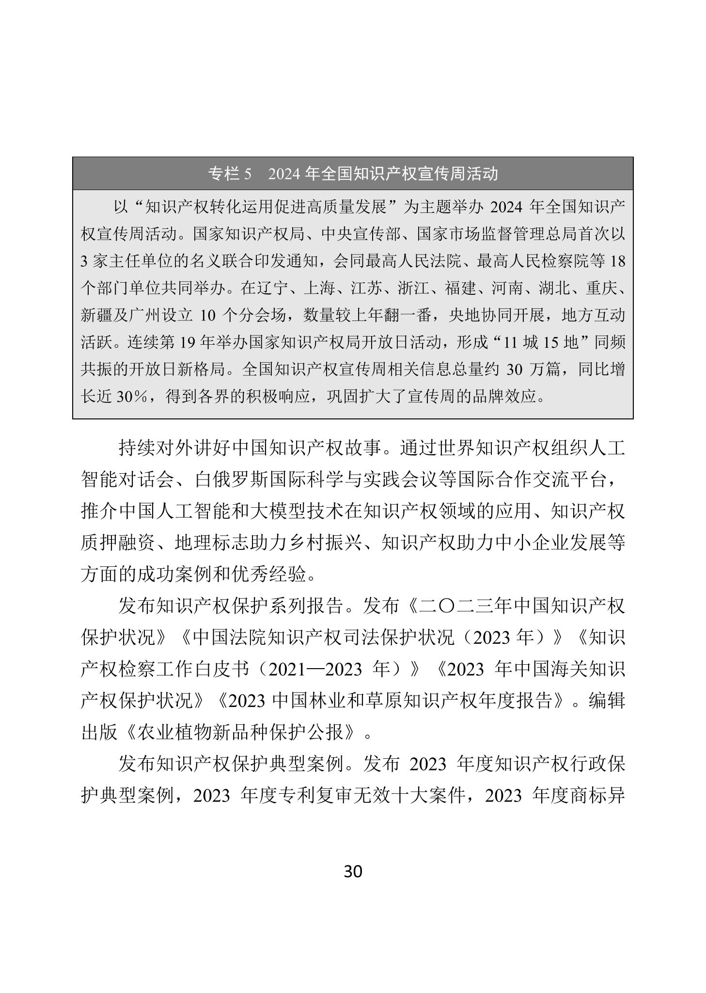 二〇二四年中国知识产权保护状况_33