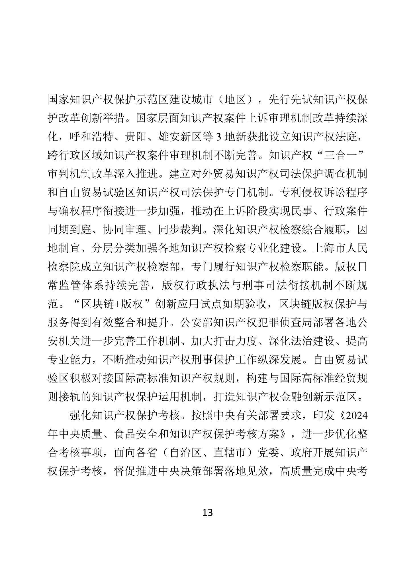二〇二四年中国知识产权保护状况_16