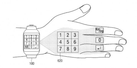 三星新专利：智能手表界面不局限于触控屏幕