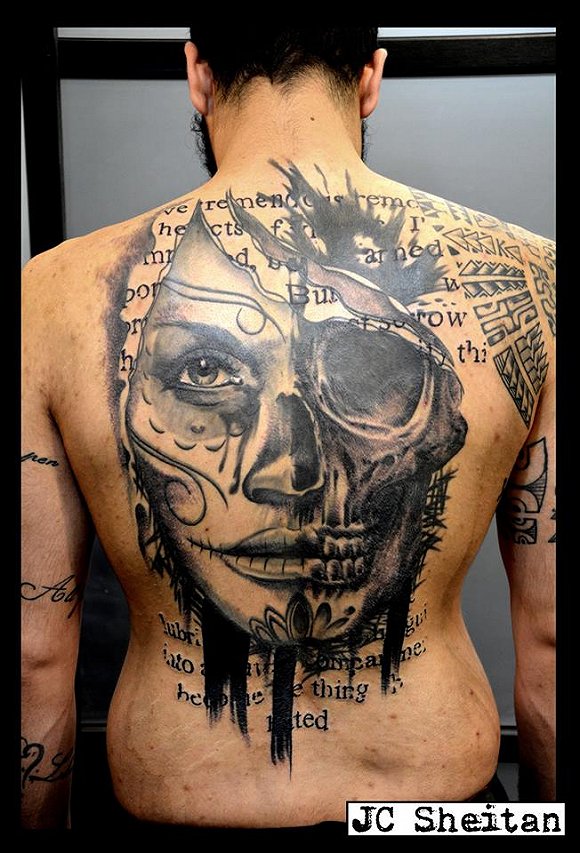 世界上最酷的半机械人竟然是个画纹身的