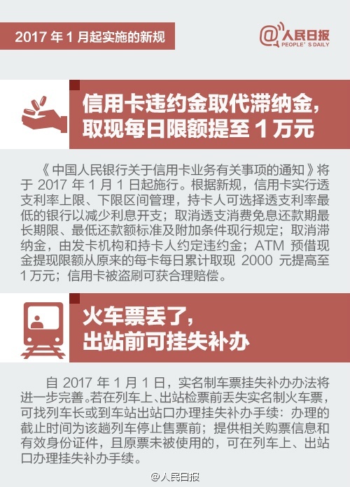 明天起，这些新规将影响你的生活